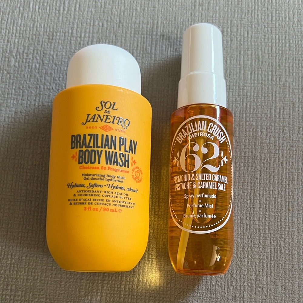 Sol de Janeiro Brazilian Play Body Wash & Brazilian Crush Body Spray Bundle